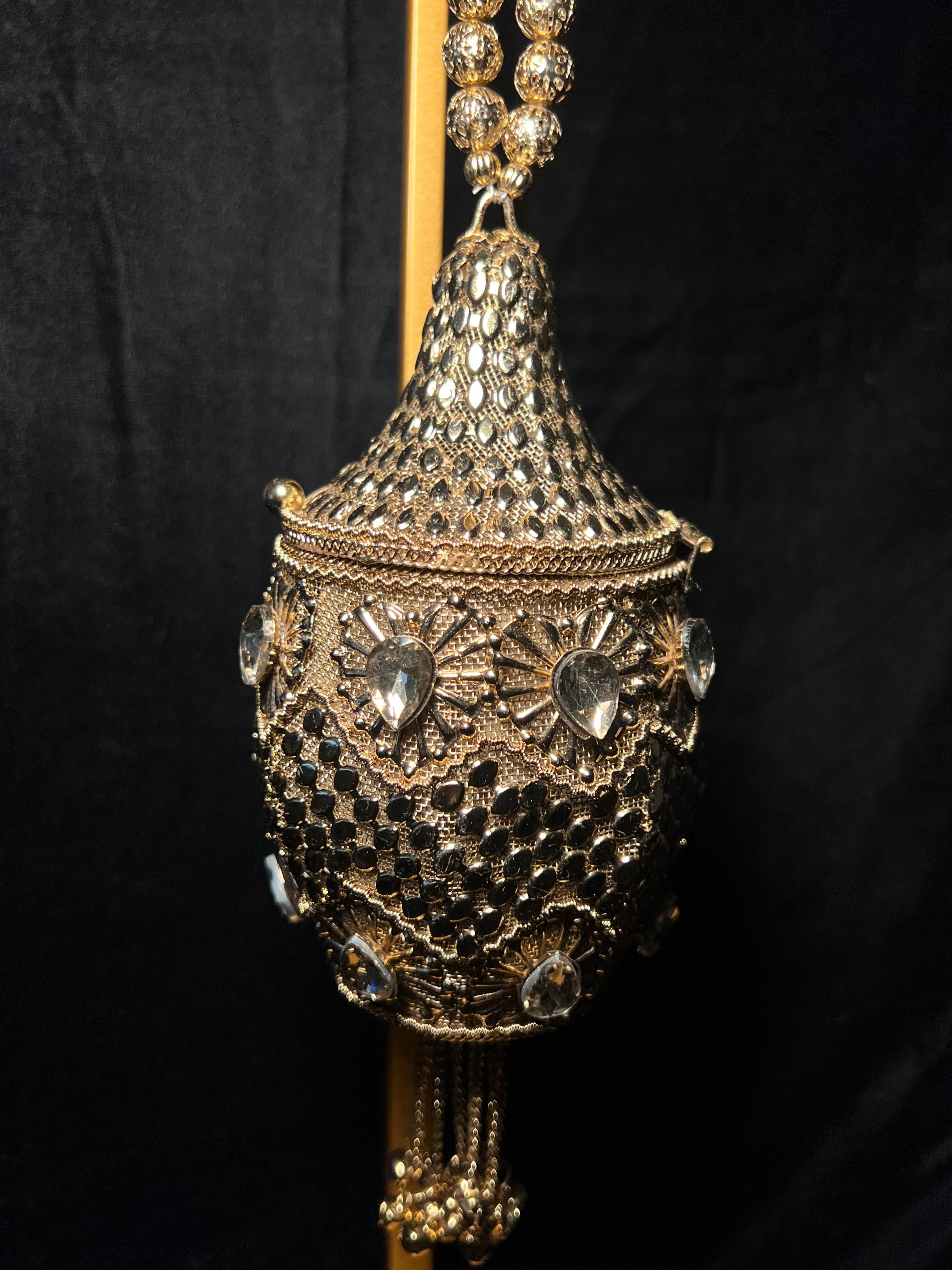 Bronze Pineapple Metal Clutch | RMC-10