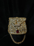 XS Bronze Kundan Clutch | RKC-17