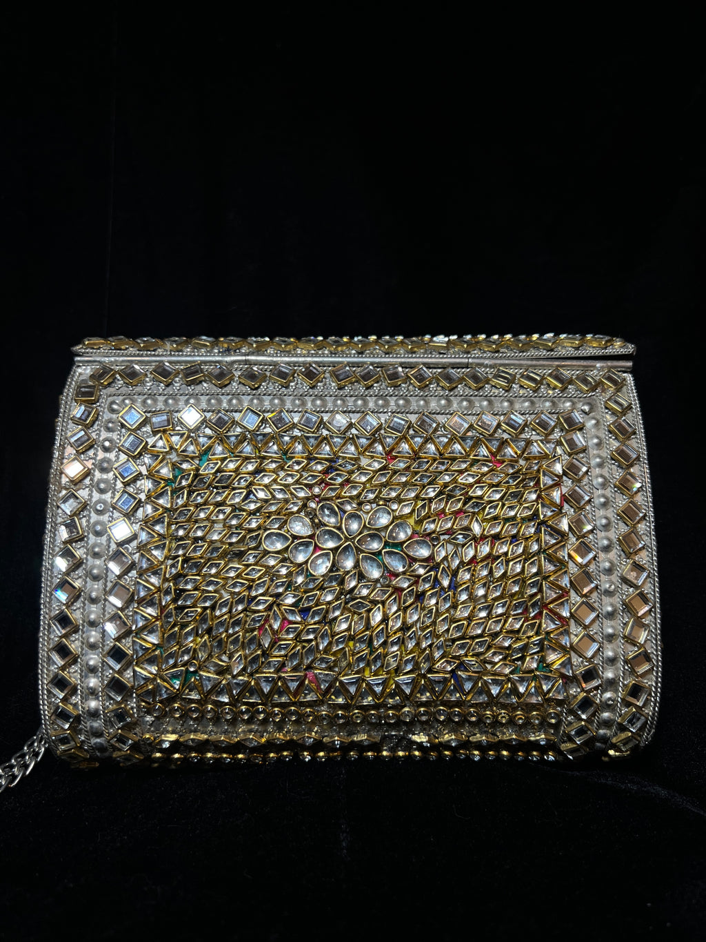 Large Kundan Clutch | RKC-04
