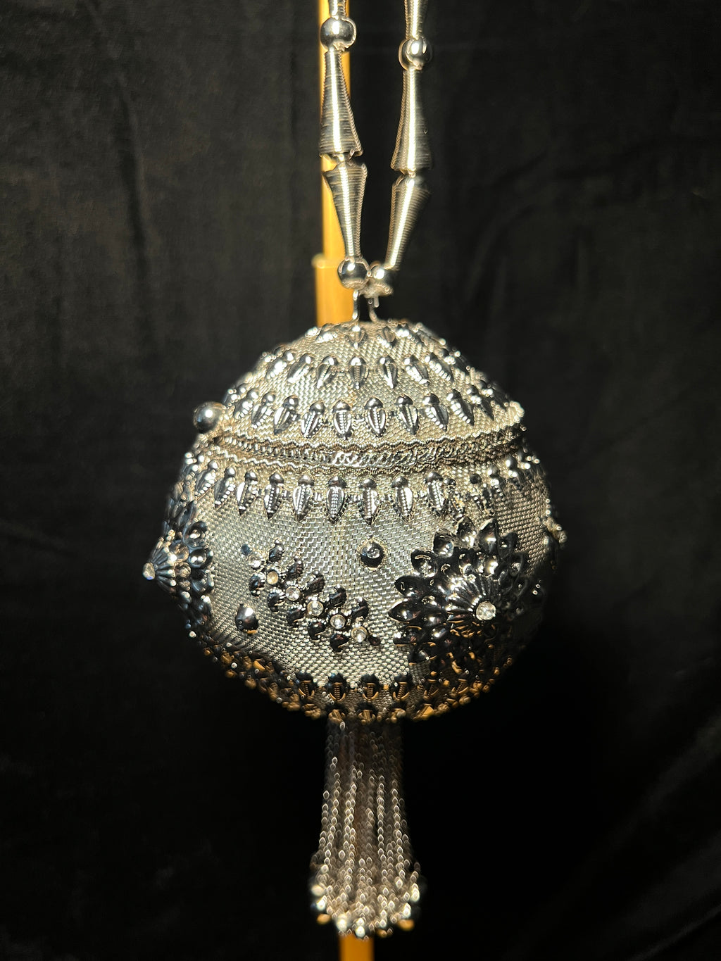 Silver Sphere Metal Clutch | RMC - 08