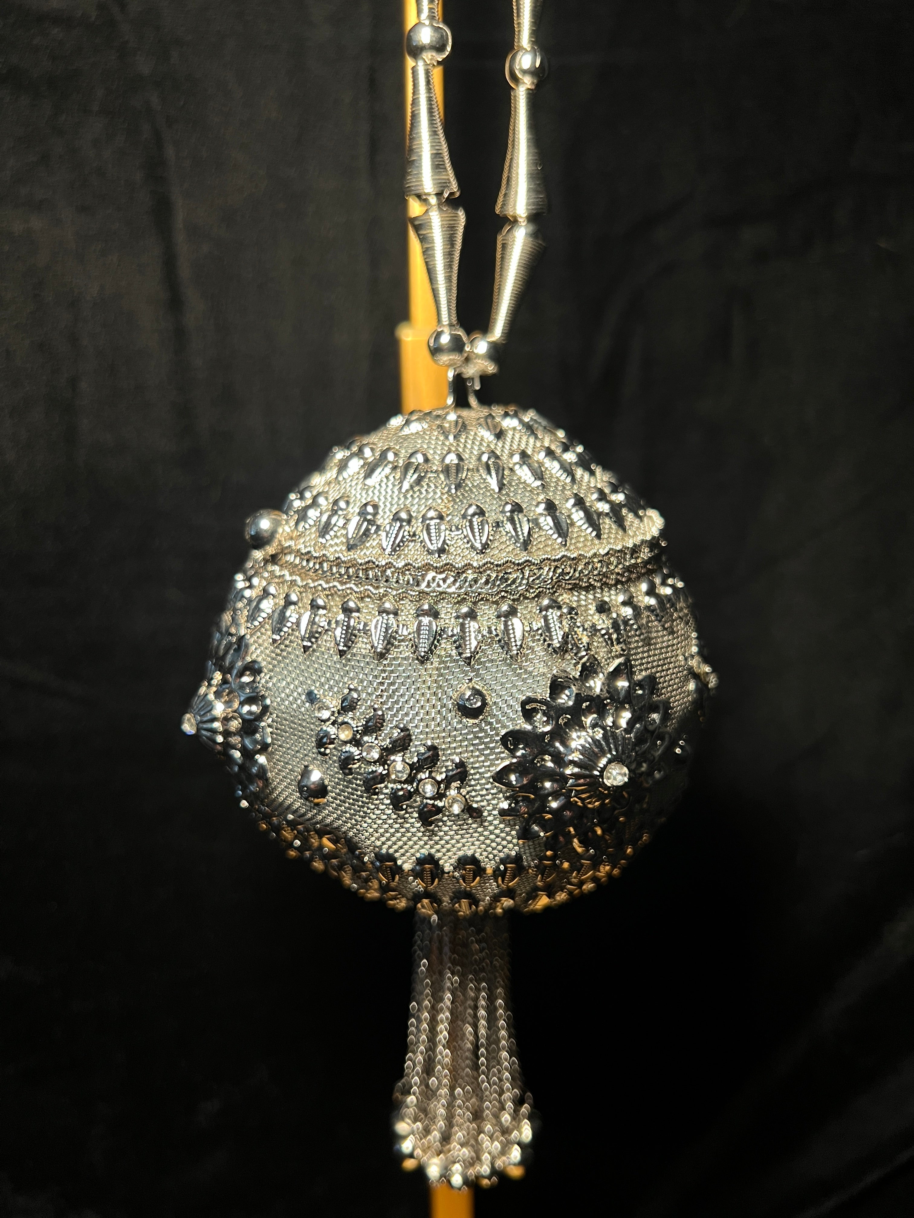 Silver Sphere Metal Clutch | RMC - 08