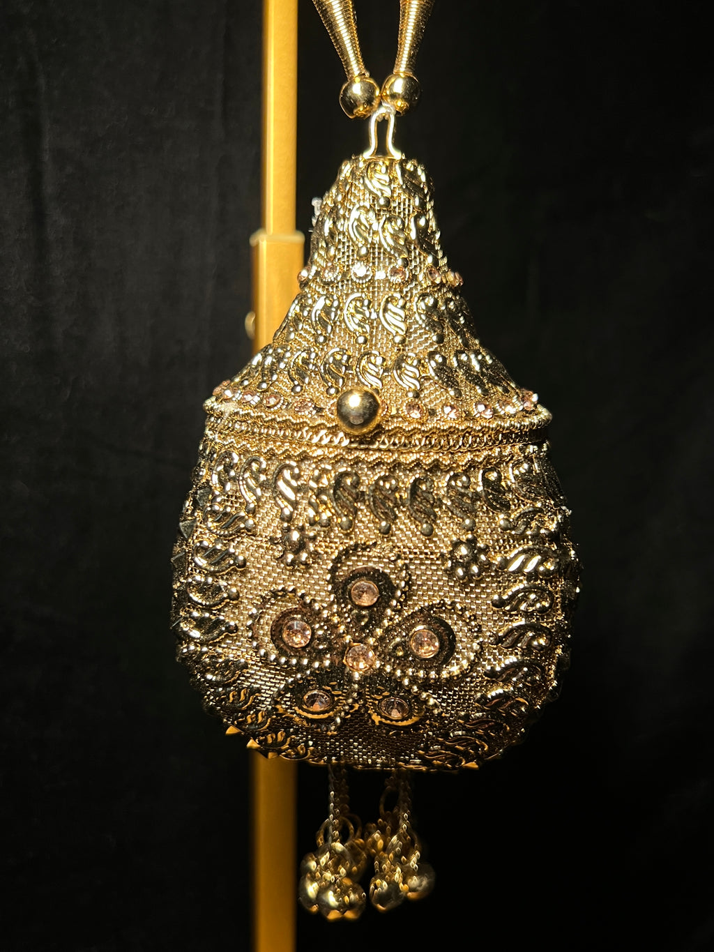 Bronze Raindrop Clutch | RMC-04