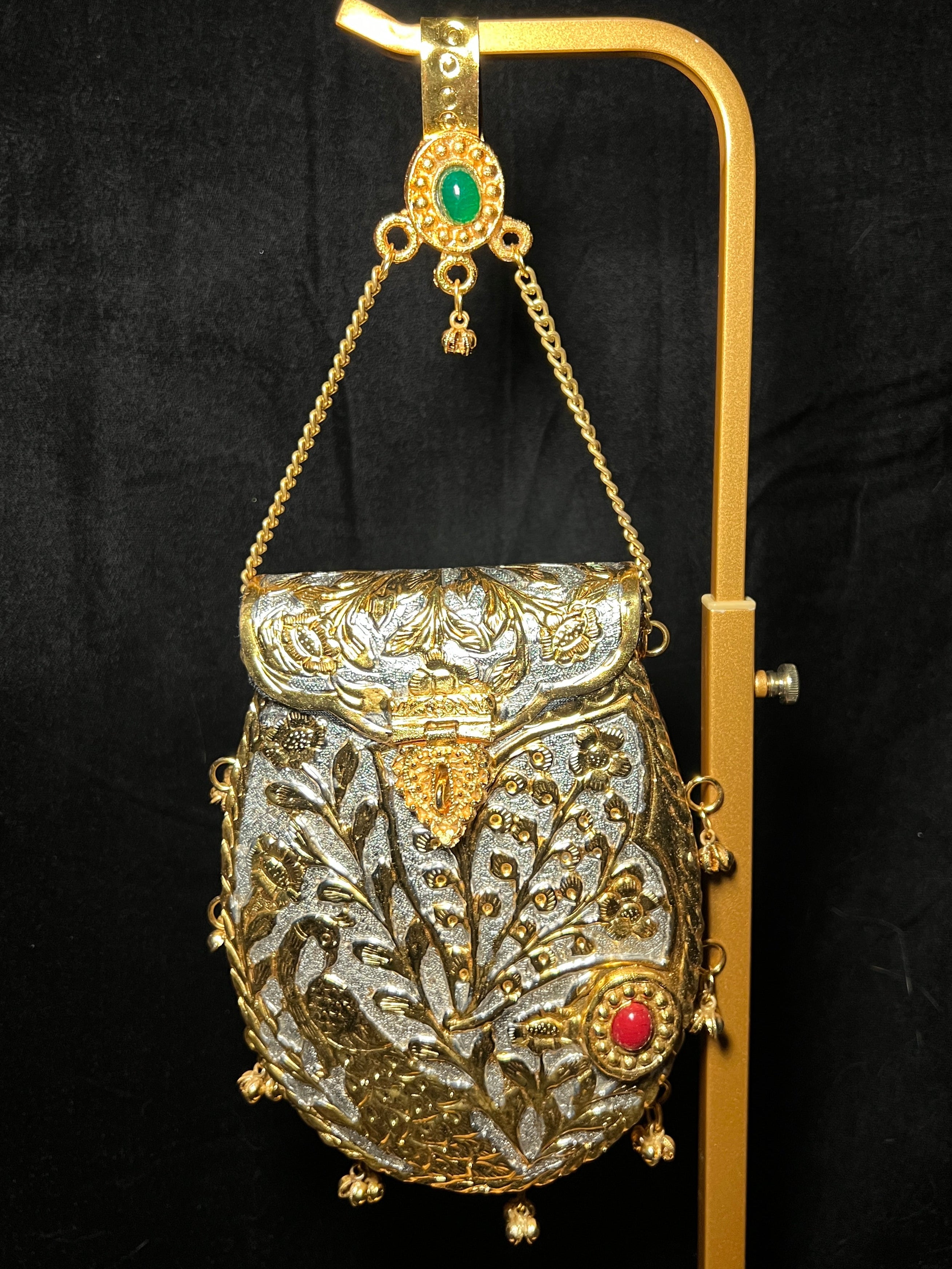 Oval Brass Silver & Gold Oval | RBC-03