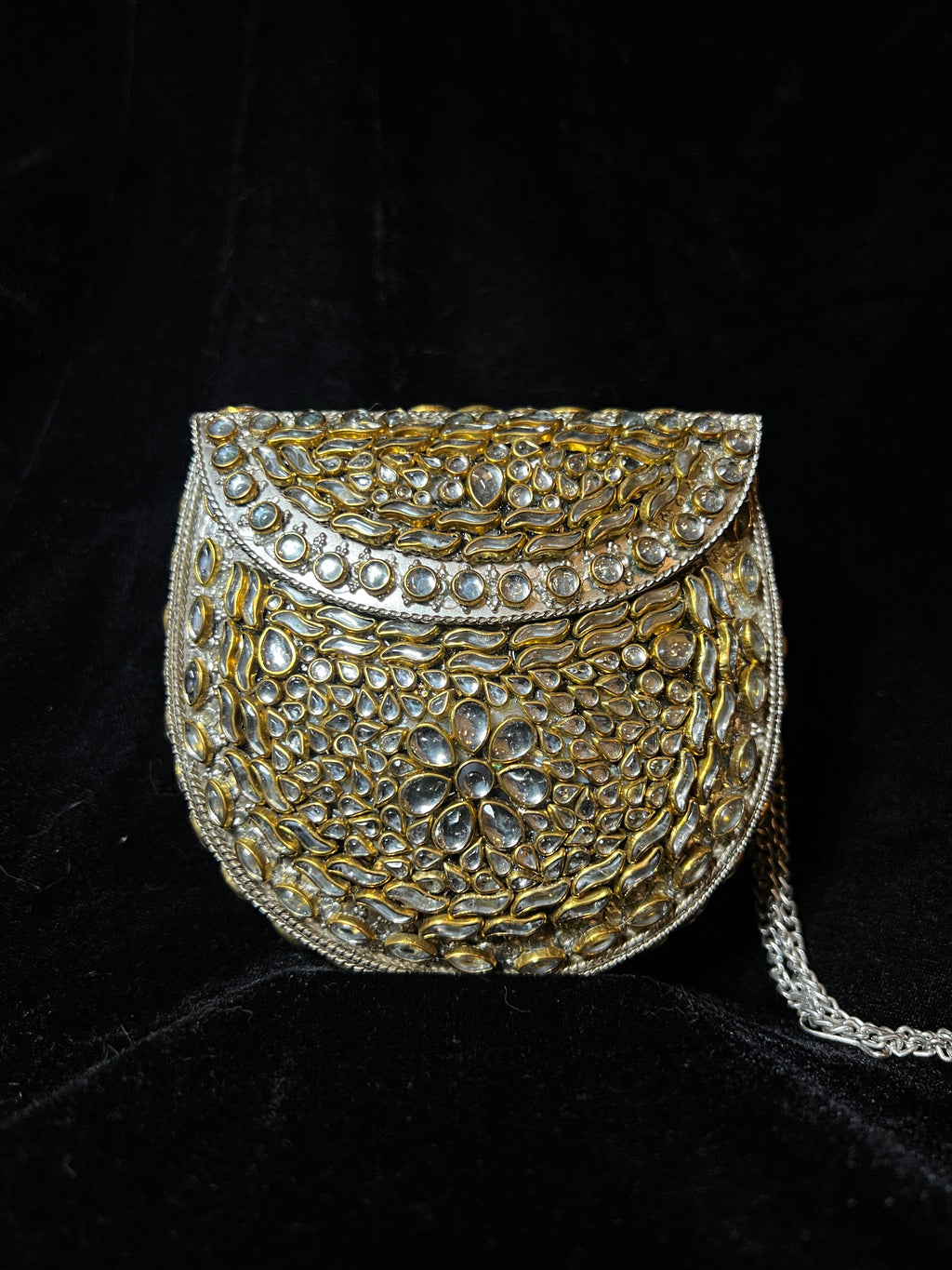 Small Kundan Clutch | RKC-03