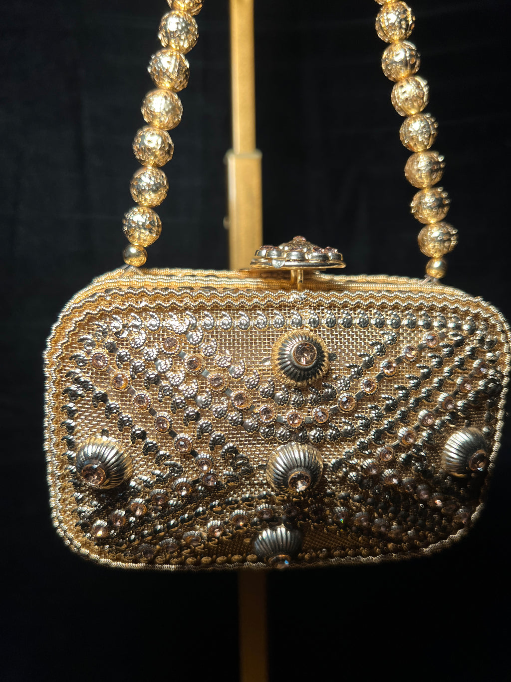 Rectangle Round Edge Metal Clutch | RMC - 07