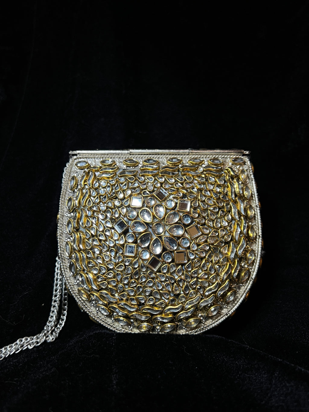 Small Kundan Clutch | RKC-03