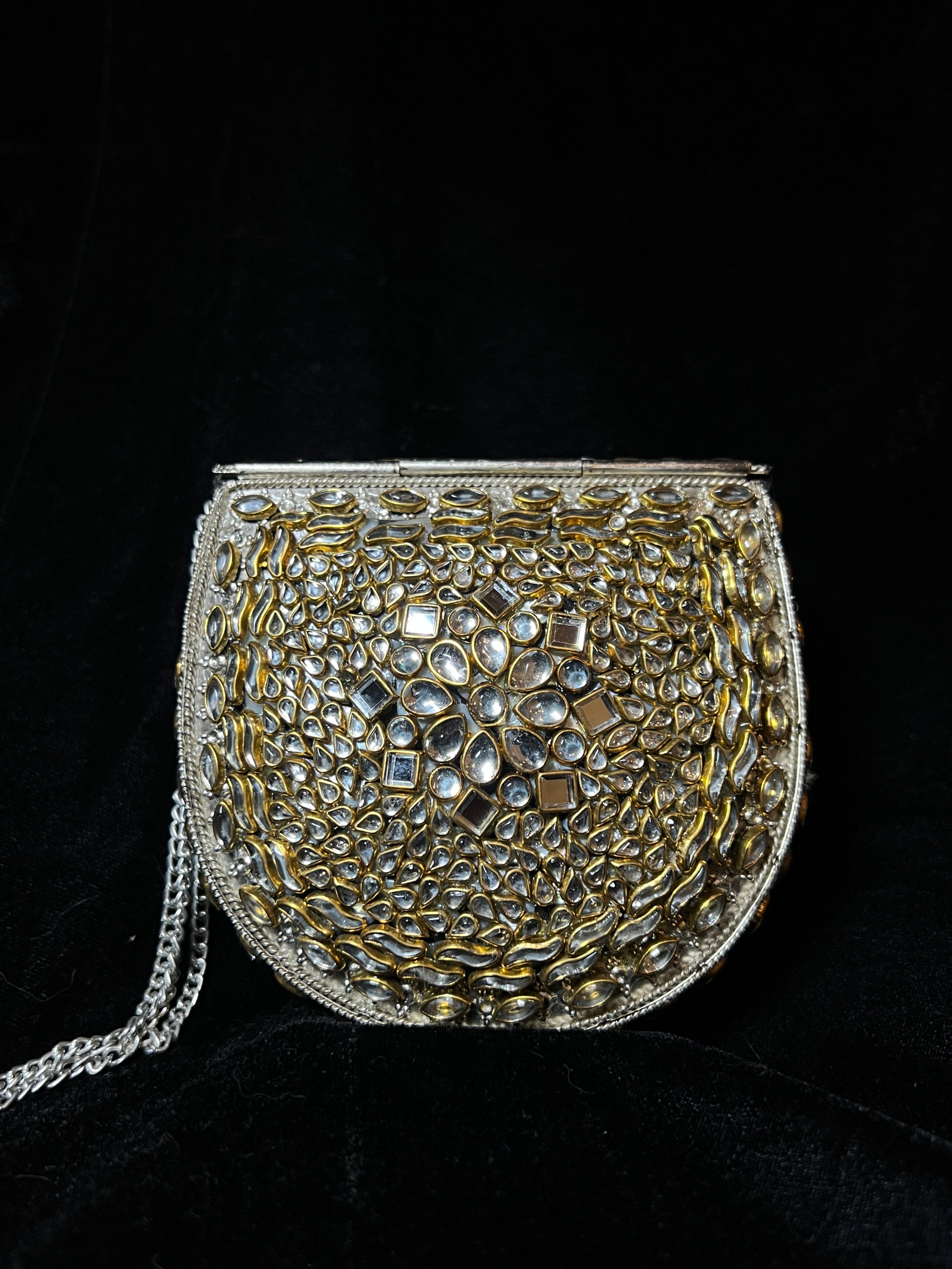 Small Kundan Clutch | RKC-03