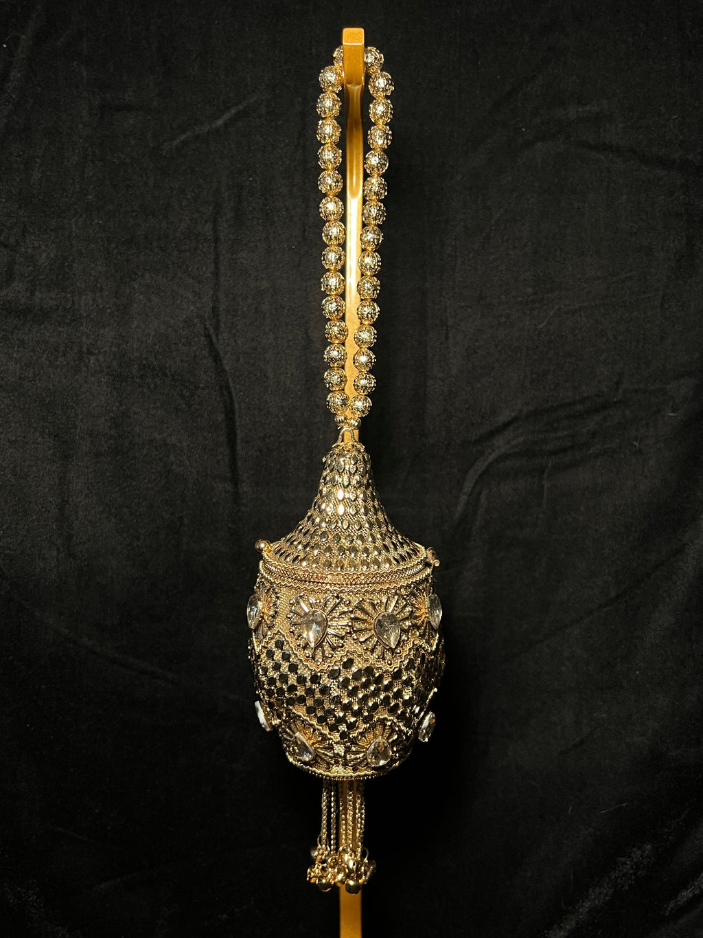 Bronze Pineapple Metal Clutch | RMC-10