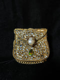 XS Bronze Kundan Clutch | RKC-15