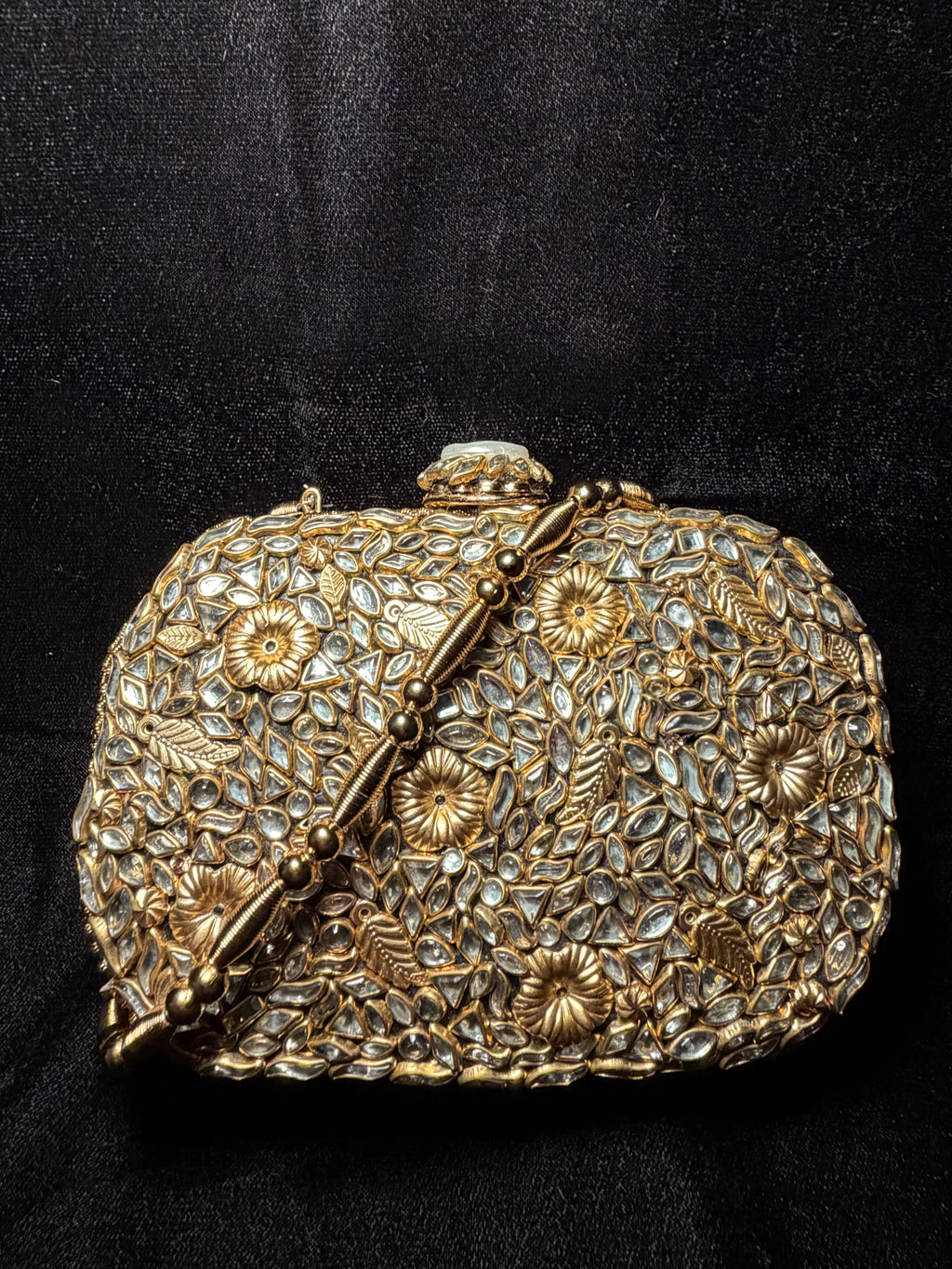 Bridal Kundan Clutch | RKC-62