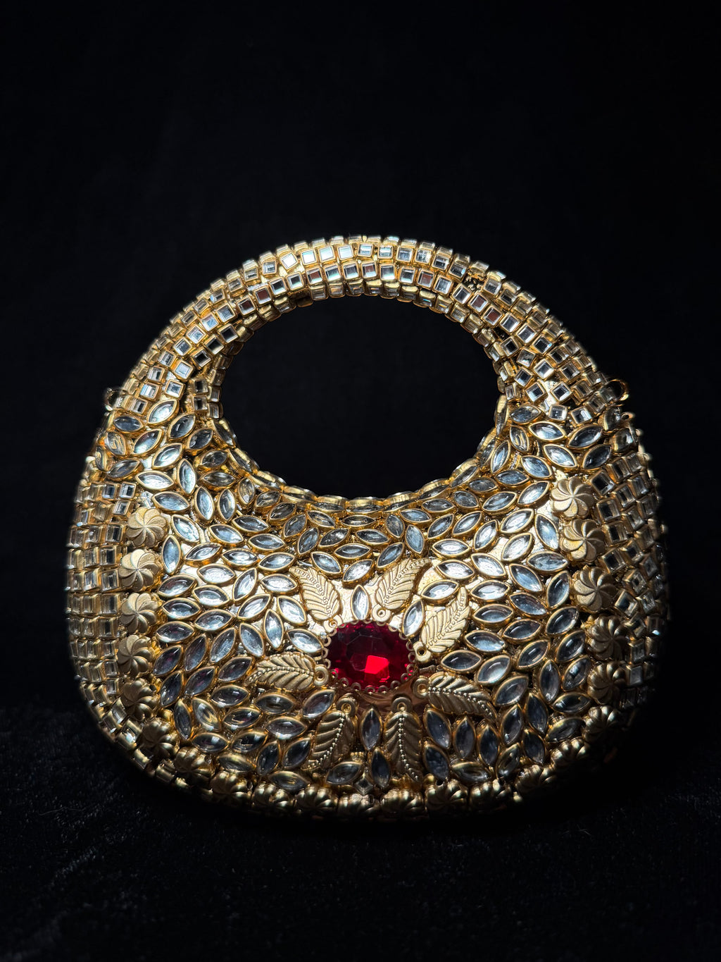 Baby Doll Kundan Clutch | RKC-211