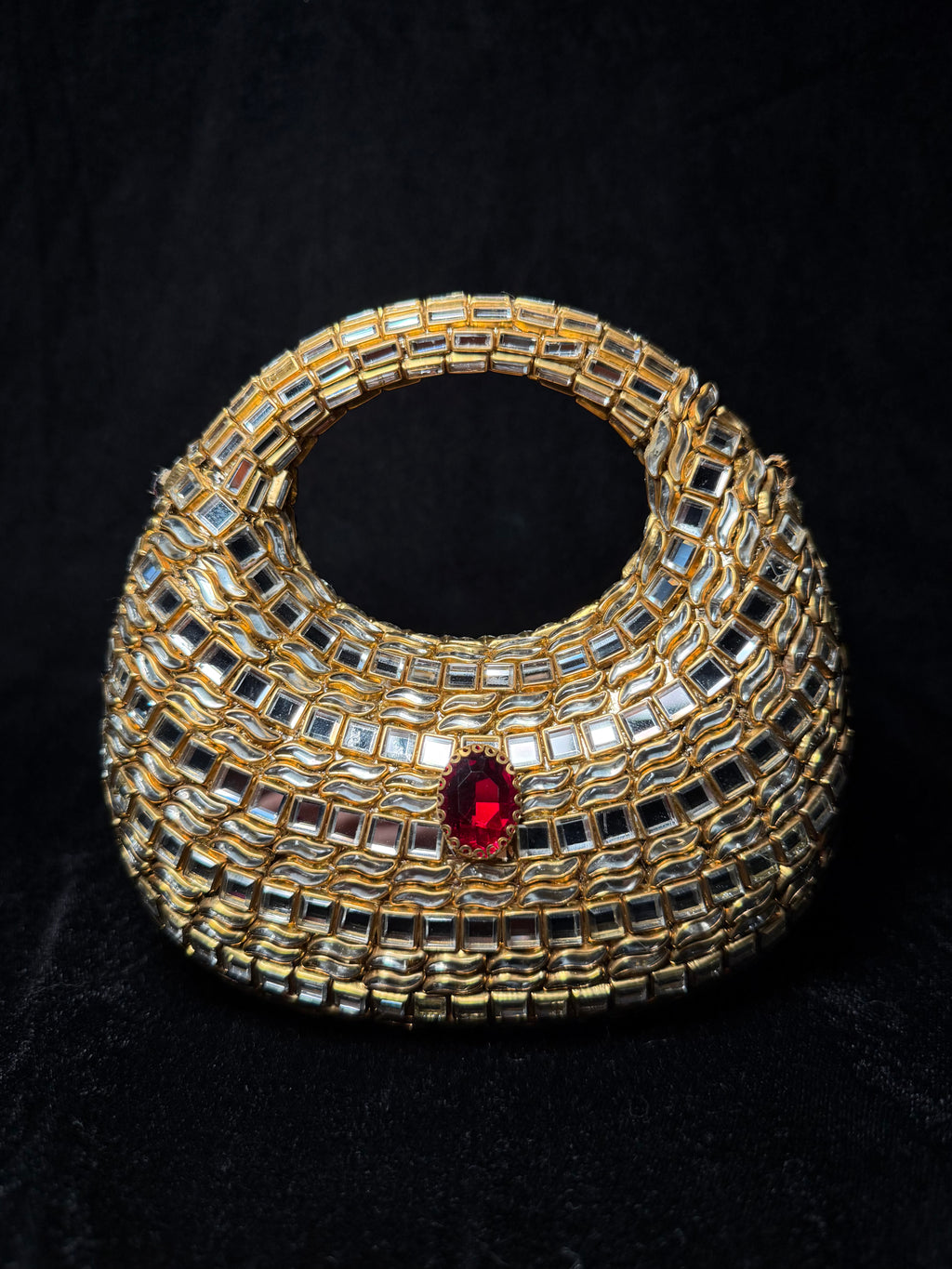 Baby Doll Kundan Clutch | RKC-213