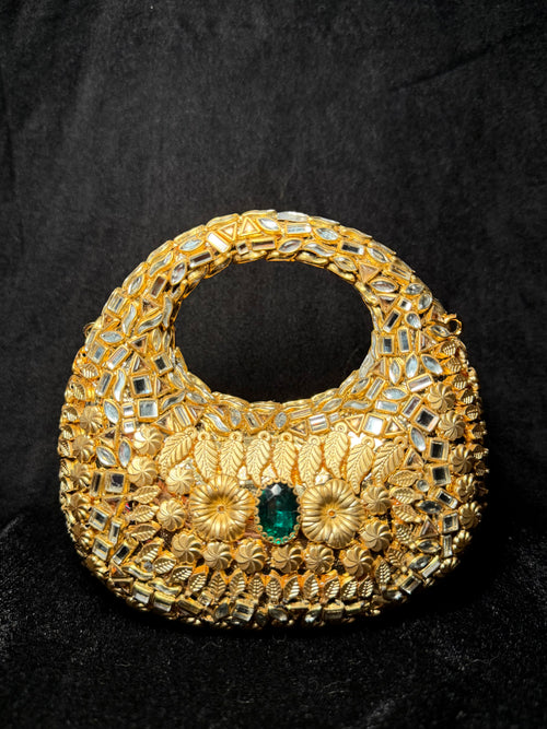 Baby Doll Kundan Clutch | RKC-216