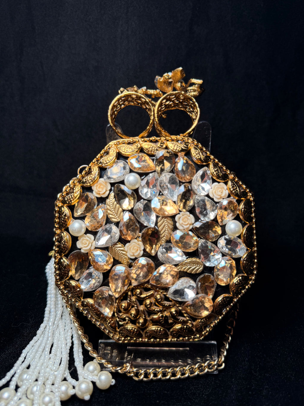 Small Hexagon Metal Clutch | RKC-209