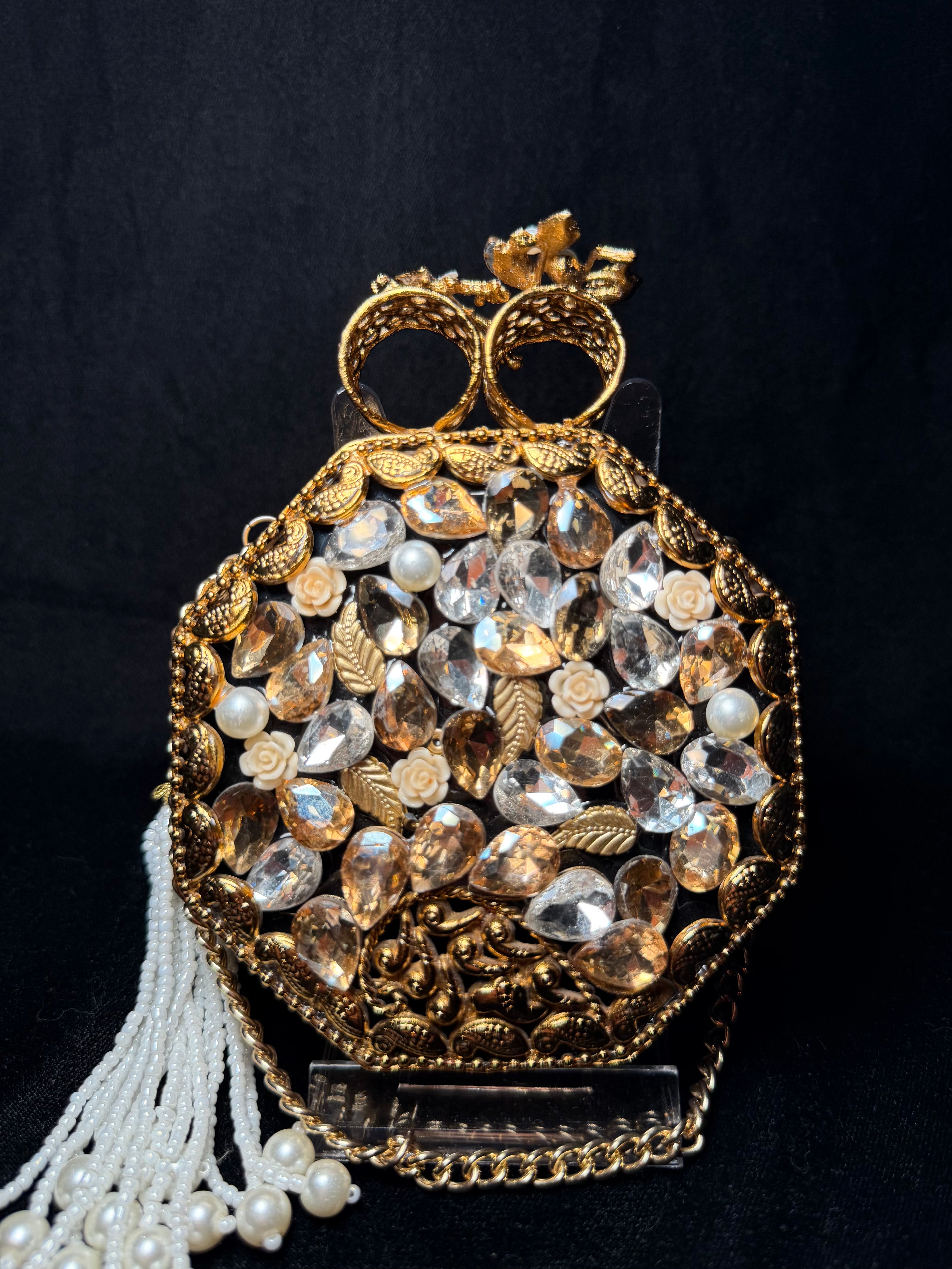 Small Hexagon Metal Clutch | RKC-209