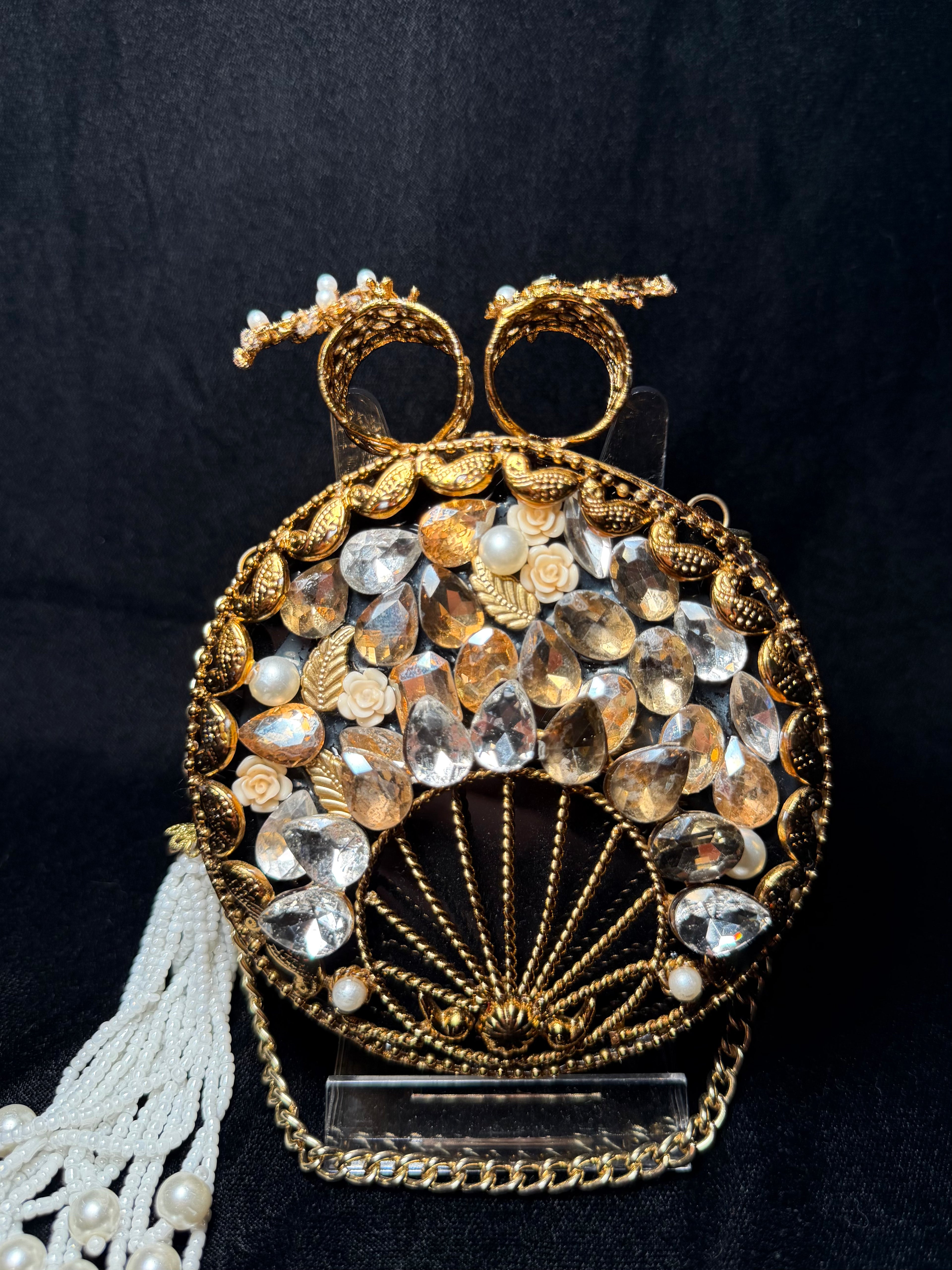 Small Moon Metal Clutch | RKC-210