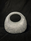 Silver Rhinestone Clutch | RRC-02