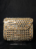 Small Rectangular Kundan Clutch | RKC-108
