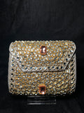 Large Rectangular Kundan Clutch | RKC-131