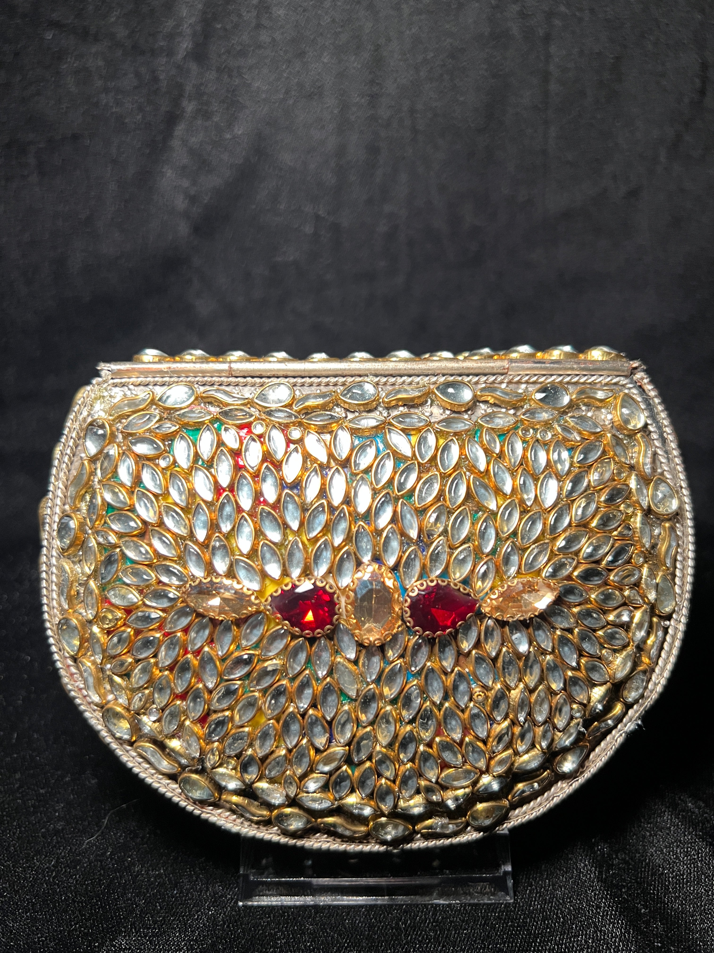 Medium U Kundan Clutch | RKC-143