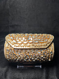 Small Cylinder Kundan Clutch | RKC-156
