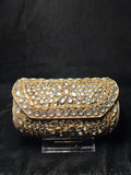 Small Cylinder Kundan Clutch | RKC-158