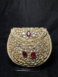 Small U Kundan Clutch | RKC-165
