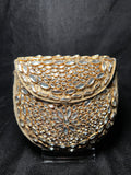 Small U Kundan Clutch | RKC-171