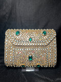 XL Rectangular Kundan Clutch | RKC-172