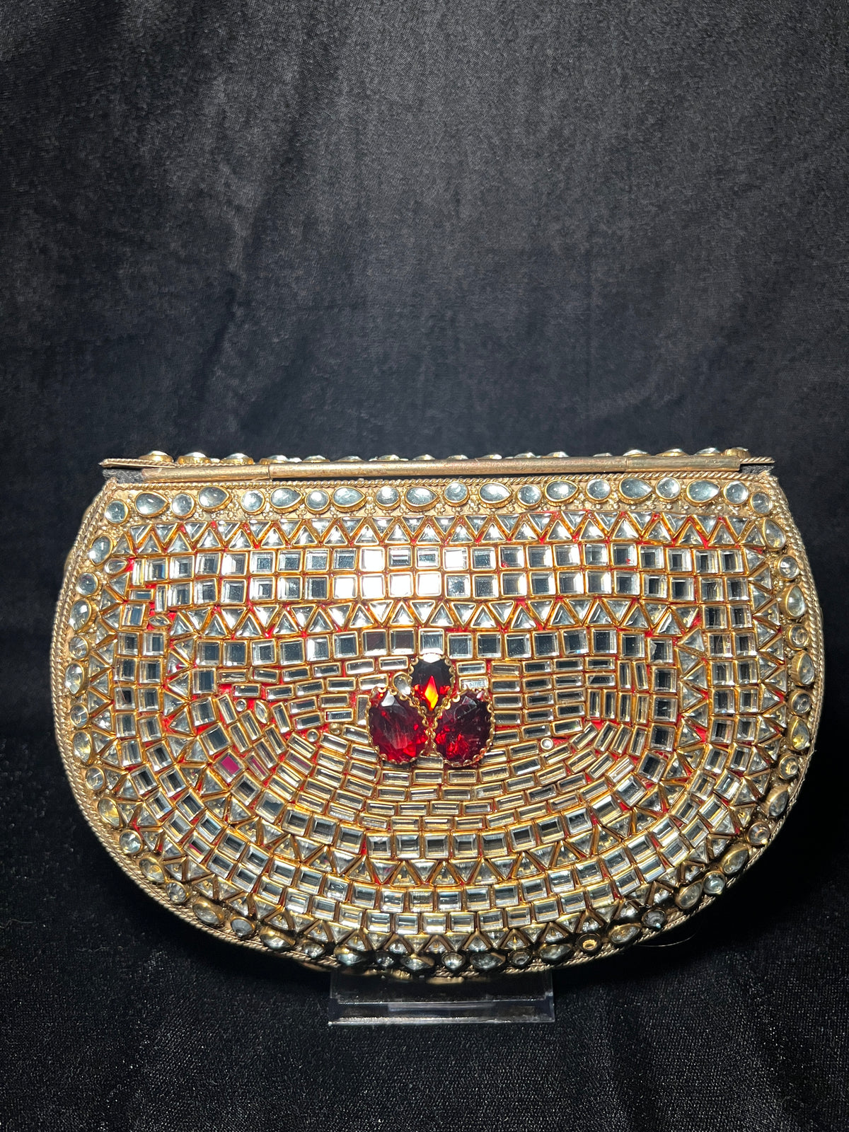 XL U Kundan Clutch | RKC-182