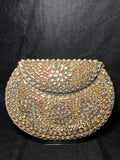 Large U Kundan Clutch | RKC-180