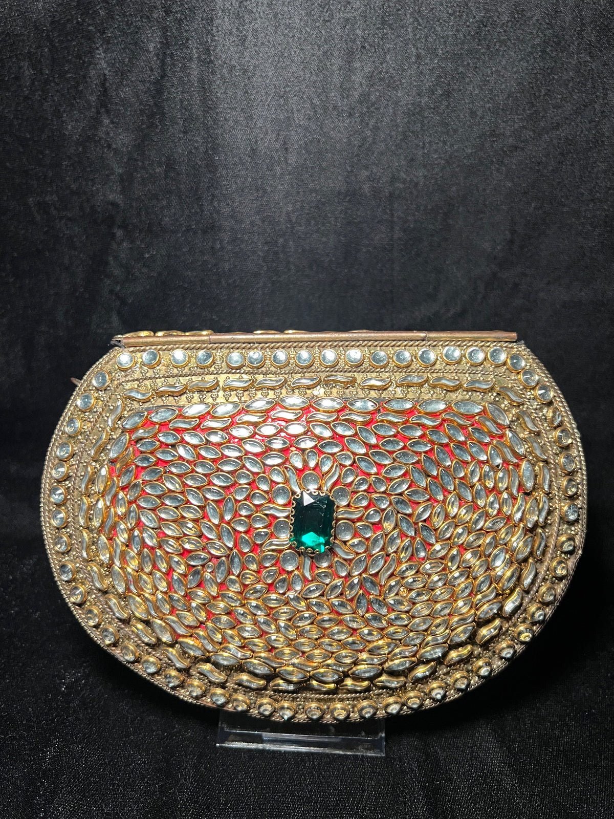 Large U Kundan Clutch | RKC-181
